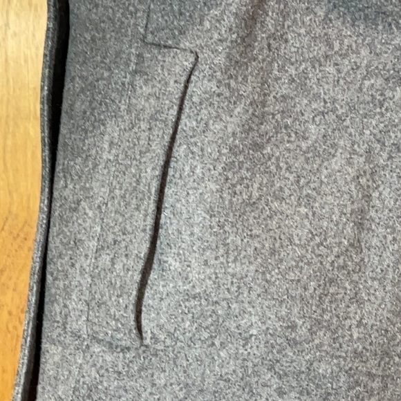 American Eagle Outfitters Gray Wool Pea Coat- EUC - Picture 5 of 9